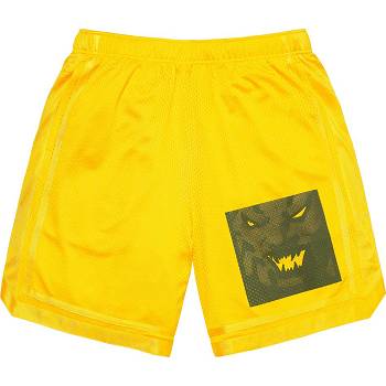 Pantalones Cortos Supreme Ronin Mesh Amarillo | Supreme 281OR